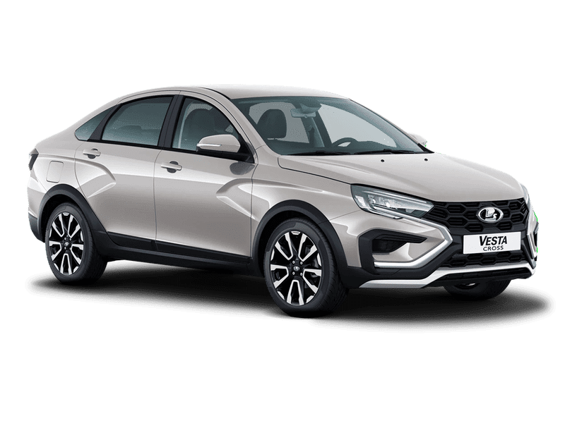 Купить Lada Vesta Cross в России - Серебристый "Платина"