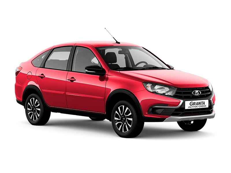 Купить Lada Granta Active Cross в России - Бордовый "Фламенко" (181) - Металлик