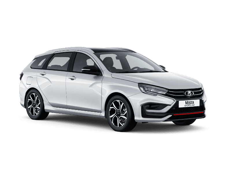 Купить Lada Vesta SW Sportline в России - БЕЛЫЙ "ЛЕДНИКОВЫЙ" (221)