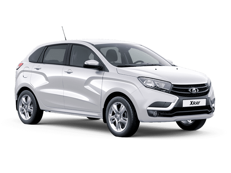 Купить Lada Xray в России - Белый "Ледниковый" (221)