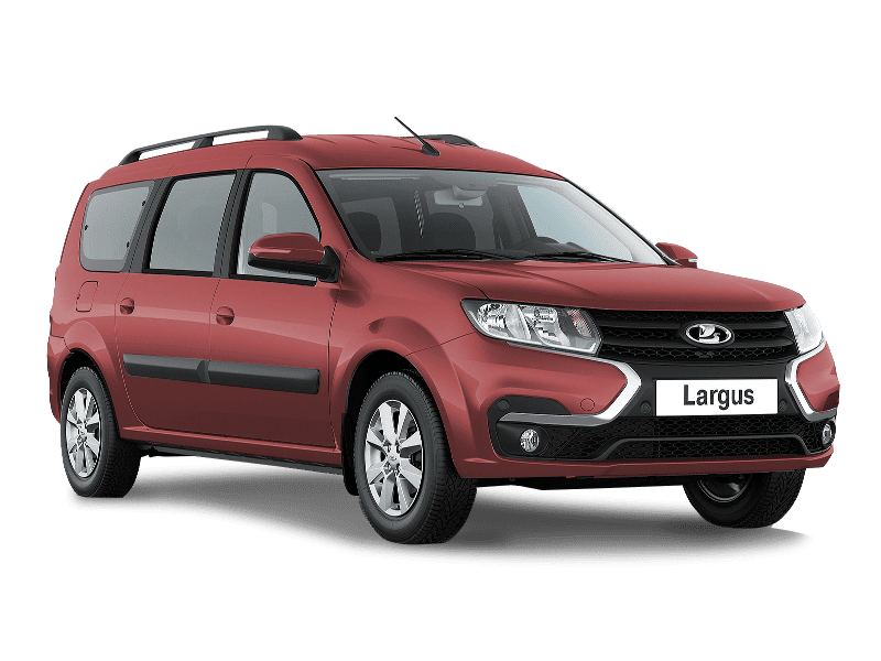 Купить Lada Largus в России - Красный «Красный сплав» (136) - металлик