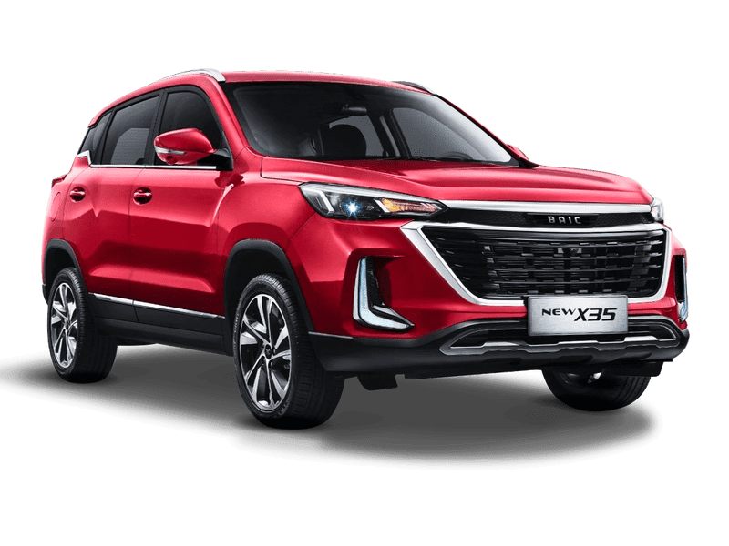 Купить BAIC X35 в России - Красный металлик