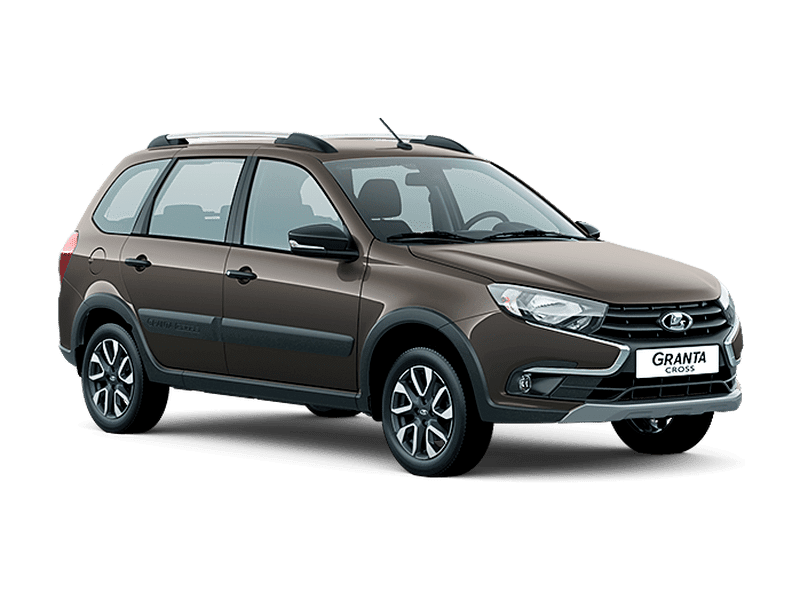 Купить Lada Granta Cross в России - Серебристо-темно-серый «Борнео» (633) - металлик