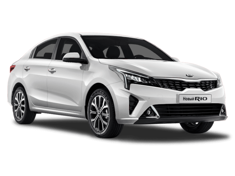 Купить KIA Rio в России - Crystal White