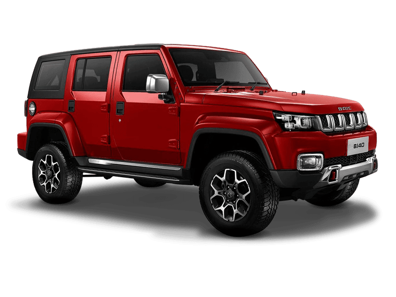 Купить BAIC BJ40 в России - Красный металлик